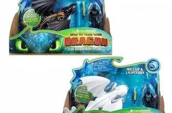 How to Train Your Dragon 3 Hiccup & Toothless Action Figure Set Collectible Toy