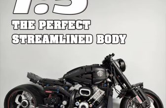 Gold Wing Touring Motorbike Model Building Blocks Technical 1:5 Scale Motorcycle