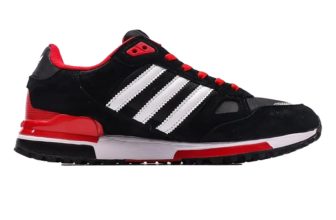Adidas Original ZX 750 Men Shoe UK 8.5 New Sneaker Black Navy Red No Box