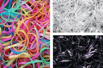 500 x Mini Elastic Hair Bands – Snag free Braids, Braiding, Cornrows, Plaits