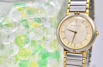 Yves Saint Laurent Watch 4620-E62267 Two-Tone Gold Dial Stainless Steel