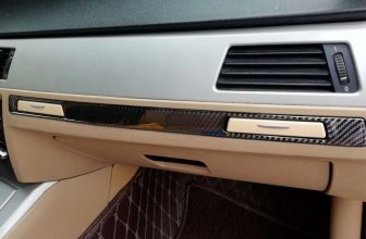 1x Car Water Cup Holder Panel Sticker For E90 E92