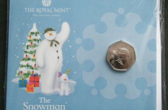 2022 The Snowman and Snowdog 50p Fifty Pence Coin BU Pack – in stock