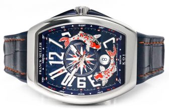 Franck Muller Vanguard KOI Wristwatch V41 YT SC DT AC BL KOI Limited