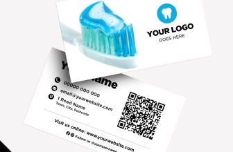Custom Business Card Printing | Dentist Dental Practice Oral Health Braces 01