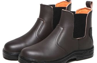 MENS LEATHER SAFETY STEEL TOE CAP WIDE FIT WALKING WORK ANKLE BOOTS SHOE SIZE 10