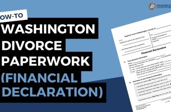Filling out a Financial Declaration for Divorce (Washington State)