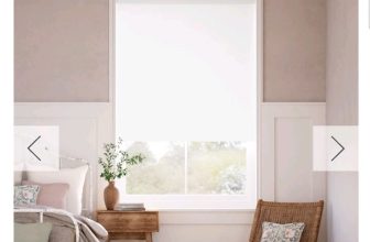 Twist2go Cadiz White Blackout Roller Blind Window Blind