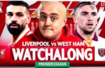LIVERPOOL vs WEST HAM LIVE WATCHALONG with Craig