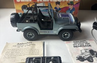 Tandy Radio Shack Jeep Renegade RC Radio Controlled Toy Vintage Retro UNTESTED