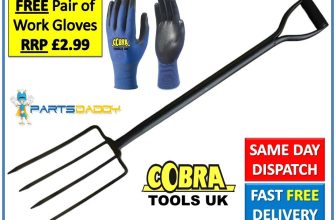 Heavy Duty Stainless Carbon Steel Garden Digging Fork Handle Farmer UK NEW 25-55