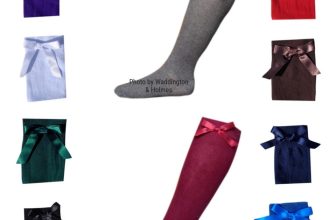 3 PAIR GIRLS 80% COTTON BOW SCHOOL KNEE HIGH SOCKS 4 Size 10 Colours