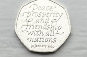 Rare Brexit 50p Coin