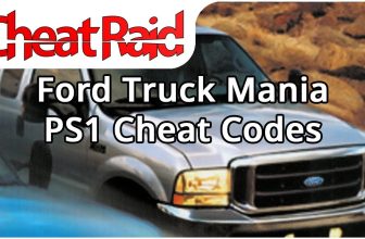 Ford Truck Mania Cheat Codes | PS1