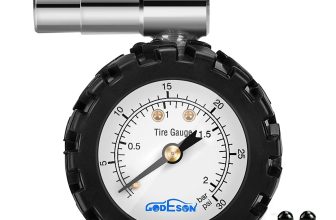 GODESON Mountain Bike Tyre Pressure Gauge,Presta Valve Mtb Pressure Gauge with