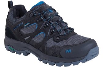 Karrimor Bodmin Low 6 Mens Black Walking Hiking Trekking Trainers