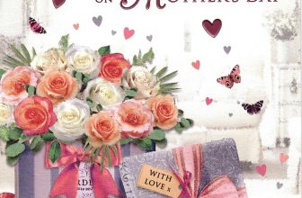 Traditional Mother’s Day Card Mum – 9 X 6 inches