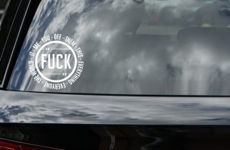 F*** It Me Off You Them Everything | Car Laptop Van Rude Sticker Decal Vinyl