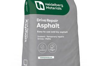 Heidelberg 25kg Tarmac Cold Lay Asphalt Drive Repair Macadam Drive Road
