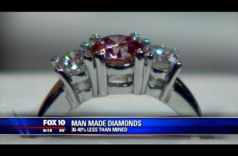 Man made diamonds; 30-40% less than traditional stones