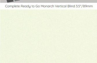 Complete Ready To Go Monarch Quality Vertical Blind Wand Control Operation 3.5″