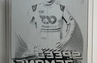 Red Bull Yuki Tsunoda 1/1 Black Printing Plate Topps Chrome F1 2022 SD-YT