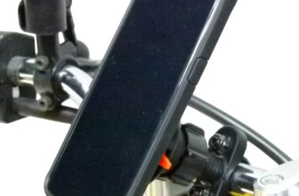 Bike Handlebar U-Bolt Kit & TiGRA FITCLIC Neo LITE Case for Huawei MATE 20 PRO