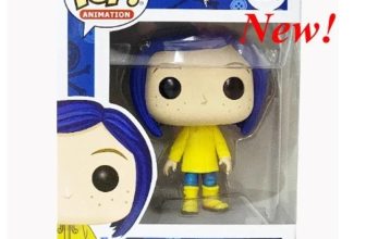 Animation Coraline 423# Coraline in Raincoat Vinyl Action Figures Toys Christmas