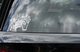 F***in Mint | Funny Vinyl Sticker Decal for Car, Laptop & Van