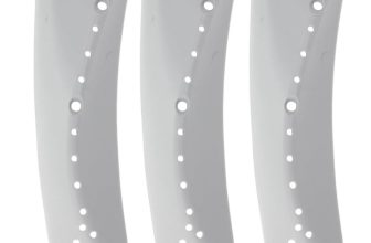 3x Drum Paddle Lifters 180x53mm for Hoover Washing Machine – 6 Clip Type