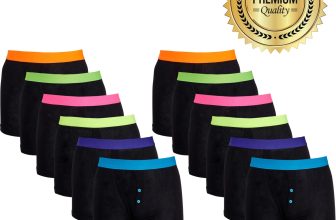 12 Pairs Men’s Boxer Shorts Designer Black Fashion Band Underwear, Cotton Rich