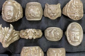 Wonderful 10 Pcs Hand Made Tibetan Silver Rings !!!!