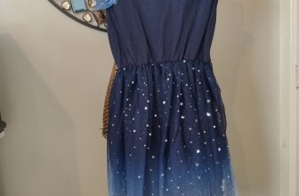 Shein girls galaxy ombre tutu dress size 6-8 years