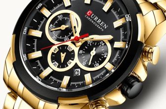 CURREN Men Watches Luxury Brand Steel Chronograph Wristwatch Male Business Watch