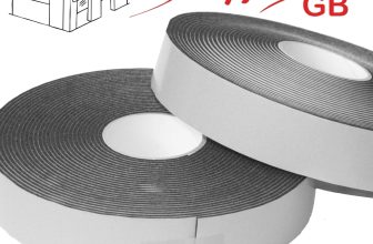 3 4 5 7 10 mm Acoustic Soundproofing Resilient Tape Joist Stud Strips Isolation