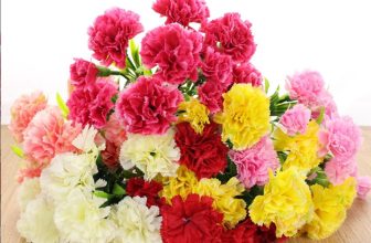 Artificial Flowers Silk Fake Plants UV Resistant Home In/Outdoor Garden Decor