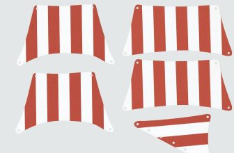 Sail Set Ship 6285 10040 Black Seas Barracuda Red White