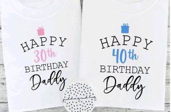 Happy Birthday Daddy t-shirt top personalised any age