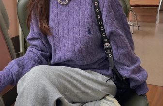 Autumn and Winter Classic Vintage Women’s Fashion Slim Knitted Sweater UK hot