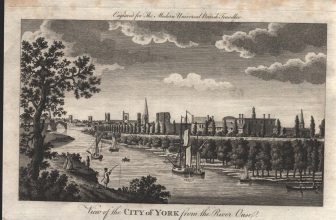 York- 1779-1arge copperplate engraving.
