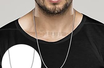 Stainless Steel Chain Necklace 4MM Thick Twisted Rope 28” inch Long Jewellery UK