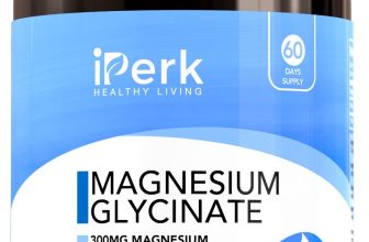 Magnesium GLycinate 300mg Per Serving 150mg Capsules 120 Veggi Capsules  Uk Made