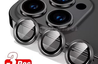 Camera Lens Protector for iPhone 13 14 15 16 Pro Max Metal Ring Glass Lens Cover