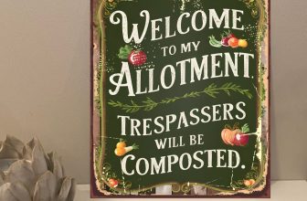 Garden Allotment Funny Rustic Retro Metal Novelty Plaque Sign Gift mt864