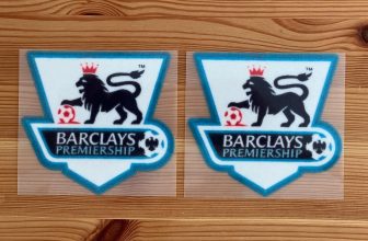 Pair Of 2004-2007 Premier League Iron On Player Size Patch Badge