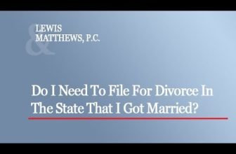Do I Need to File Divorce in the State I Got Married In?