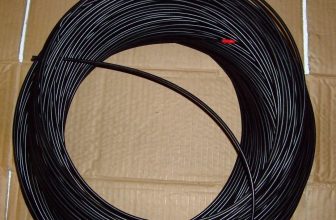 Bike Cycle Outer Brake Cable Housing Black including ferrules, 1m 2m 3m 4m 5m