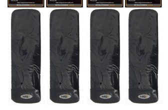 NGT Rod Bands Wraps x 4 for made up Rods Carp Coarse with Fishing Lead Pouch