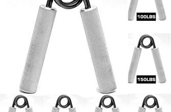 Heavy Hand Grippers Strengthener Grips Wrist Forearm Fitness Exerciser Chrome