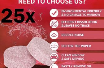 25 x SCREEN WASH WINDSCREEN FLUID TABLETS TAB SCREENWASH CHEAPEST UK SELLER